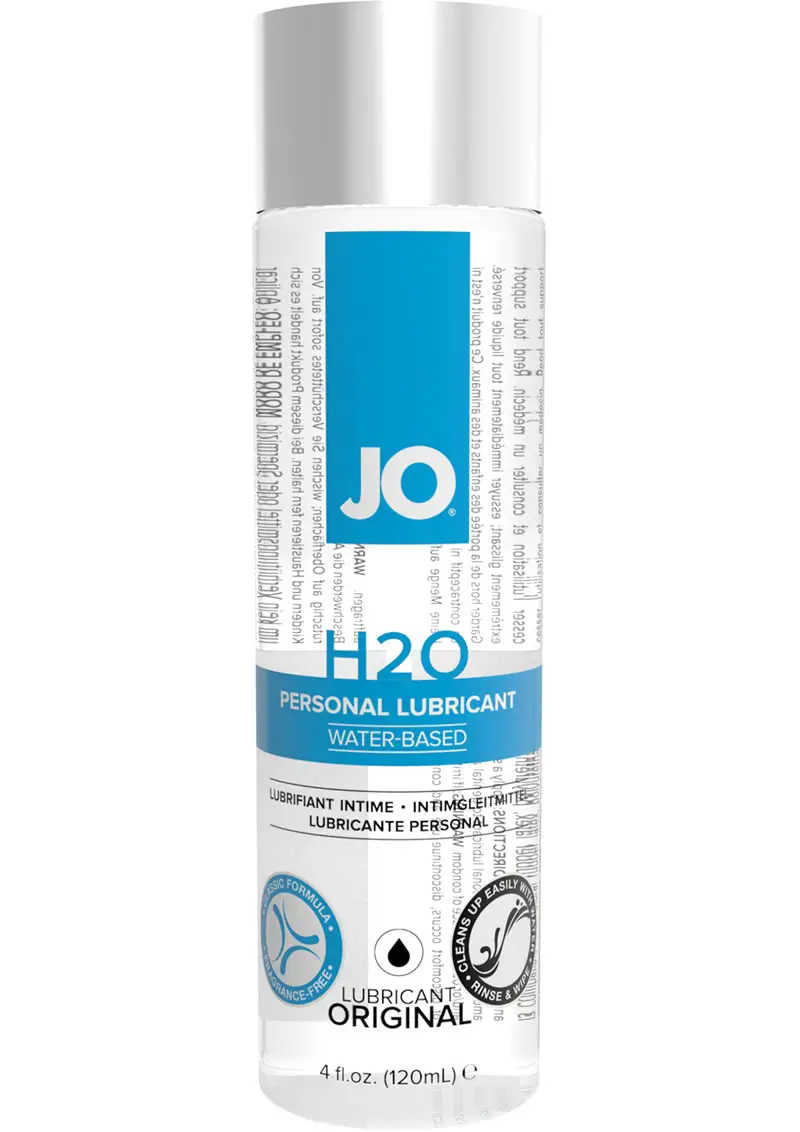 Jo H2O Water Based Lubricant 4 Ounce