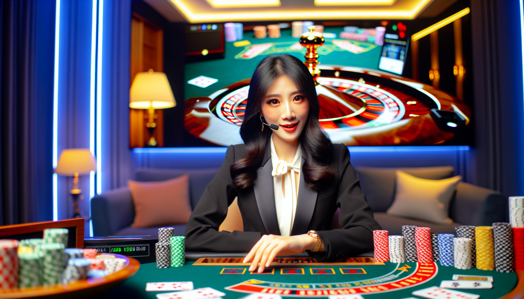 Live Dealer Games: Bringing the Casino Experience Home with classic table games