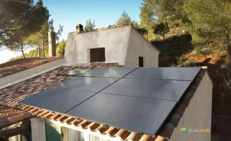 panneau solaire hybride