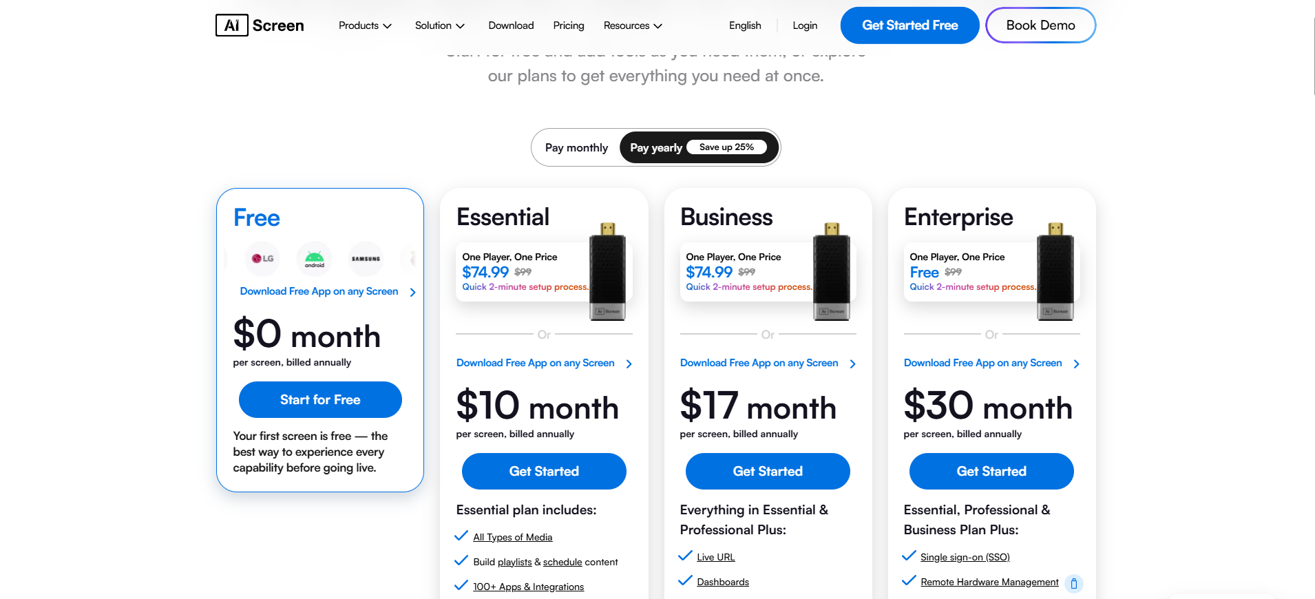 5 Best Digital Signage Software Companies for Transportation in 2026 9 pricing