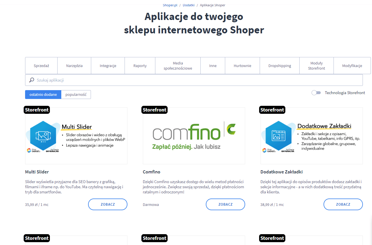 Shoper App Store - screenshot.