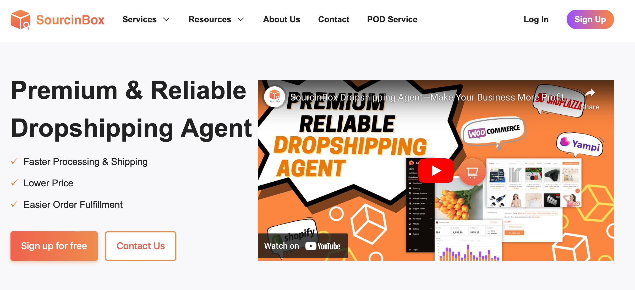 dropshipping agent - Sourcinbox 