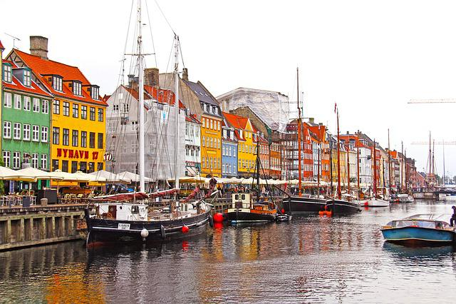 house, colourful coloured houses, red