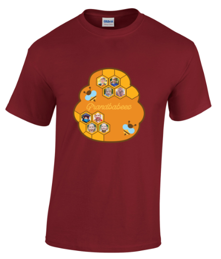 Grandbabees Family Custom Photo Bee Hive