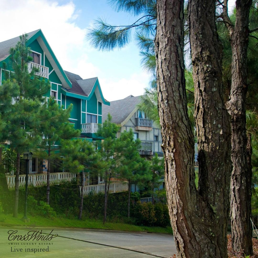 Image of Swiss Chalets inside the luxury community of Crosswinds Tagaytay