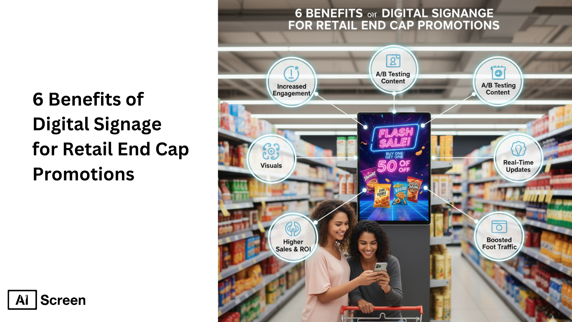 benefits of digital signage for retail end cap promotions                                                                                  digital menu boards
