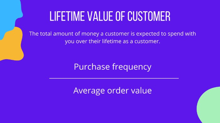 lifetime value of customer formula customer acquisition 