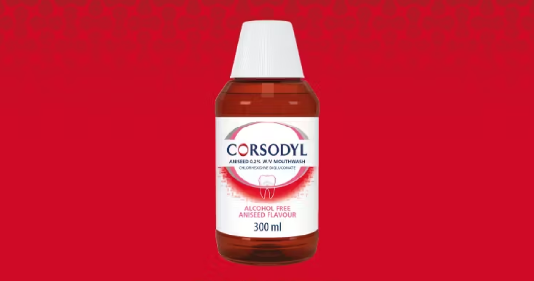 Corsodyl: Munnskyllet Du Trenger – Men Ikke For Lenge 7 Corsodyl munnskyllevann med anis-smak, alkoholfri og inneholder klorheksidin for behandling av tannkjøttproblemer og bakterier i munnen.
