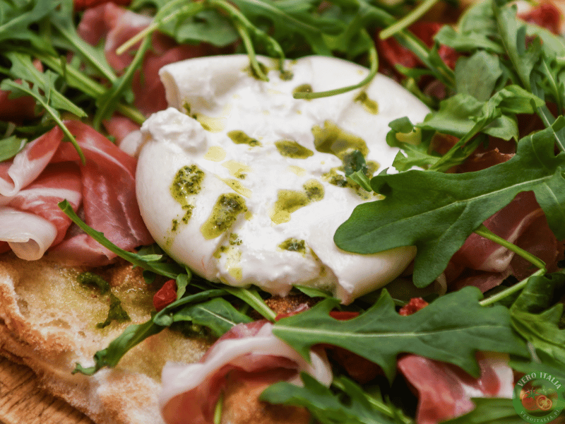 burrata na pizzy