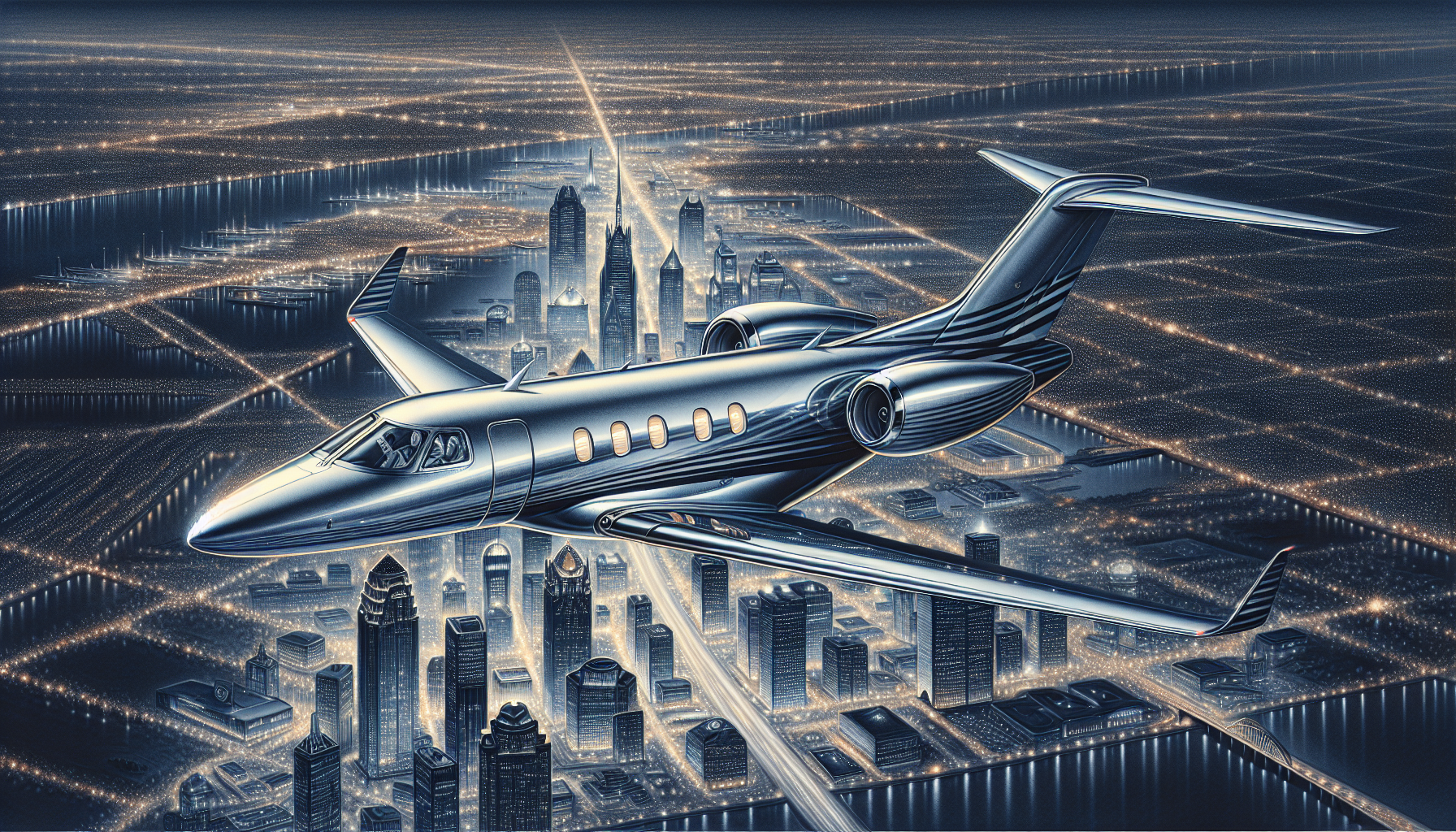 Private jet charter options in Sterling Heights