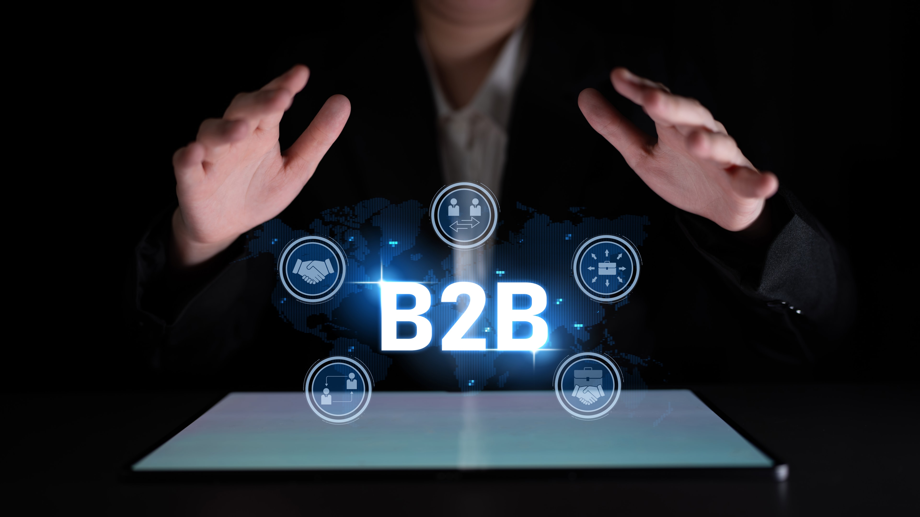 marketing B2B grafika