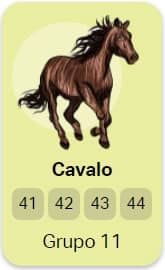 cavalo no jogo do bicho