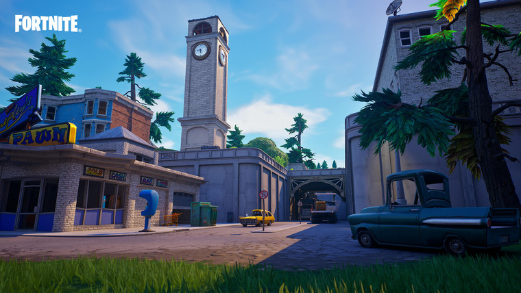 Tilted Towers is back, baby! (Image Source: Fortnite.com)