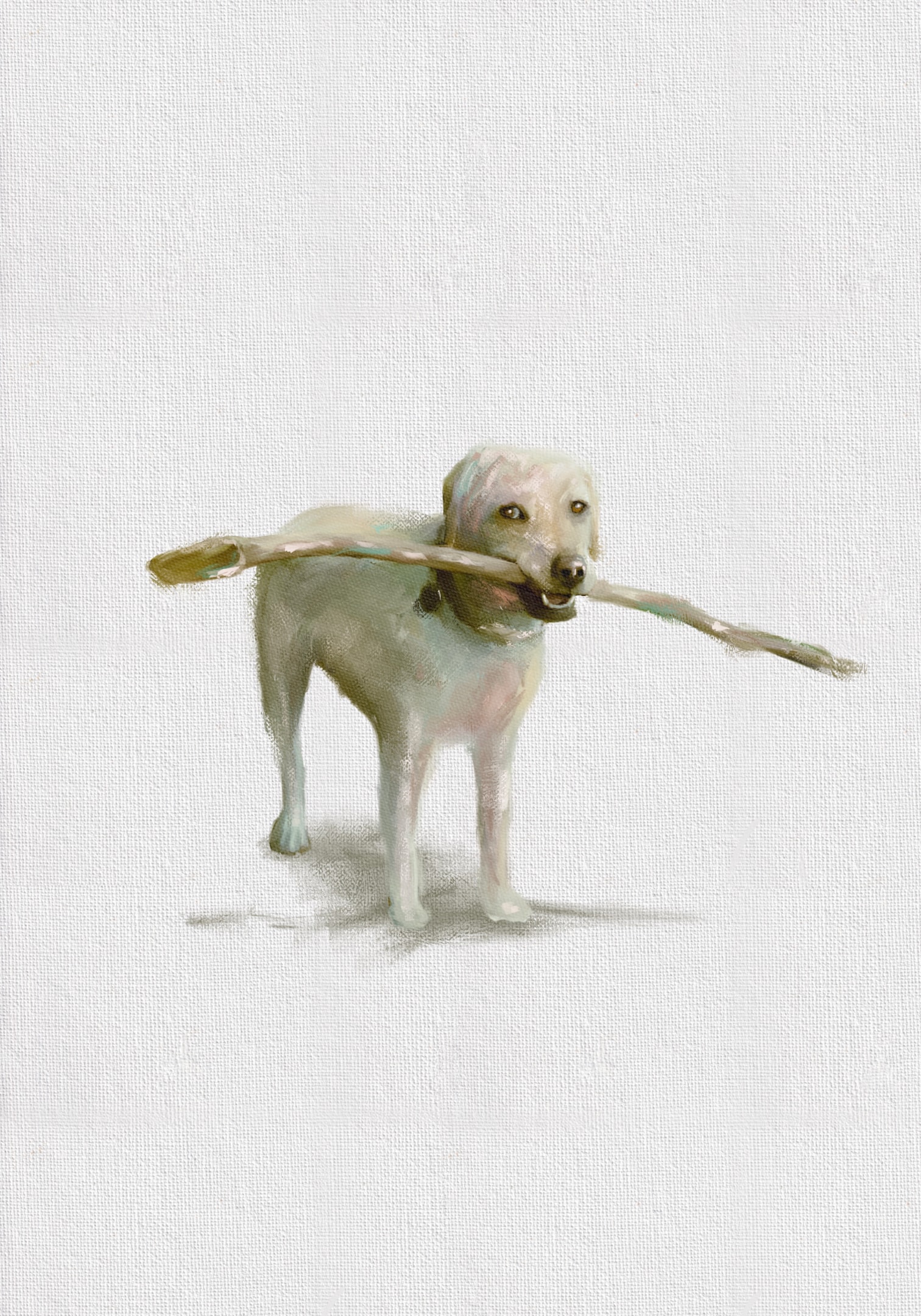 Talented artists creating custom pet portraits.