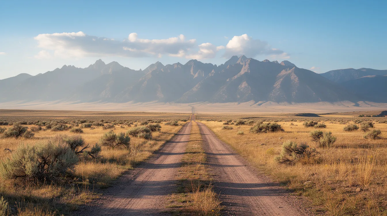 The image captures a wide view of the expansive Wyoming landscape, featuring majestic mountains under a clear blue sky, symbolizing a fresh start. This serene setting evokes feelings of hope and renewal, much like the fresh financial start that individuals seek through options such as chapter 7 bankruptcy in Wyoming.