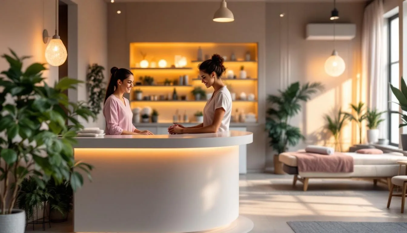 Fidelización de clientes en un salón de belleza mediante atención personalizada.