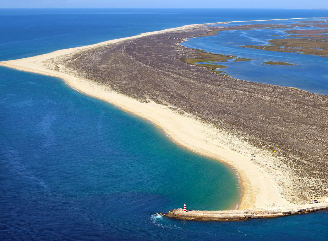 Ilha Deserta in Faro, Portugal