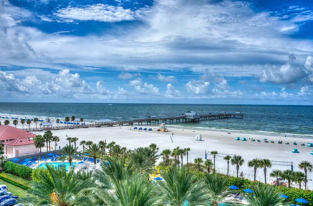 clearwater beach, florida, gulf coast