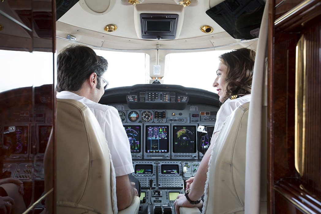 Instructor and Student Pilot Collaboration in Flight