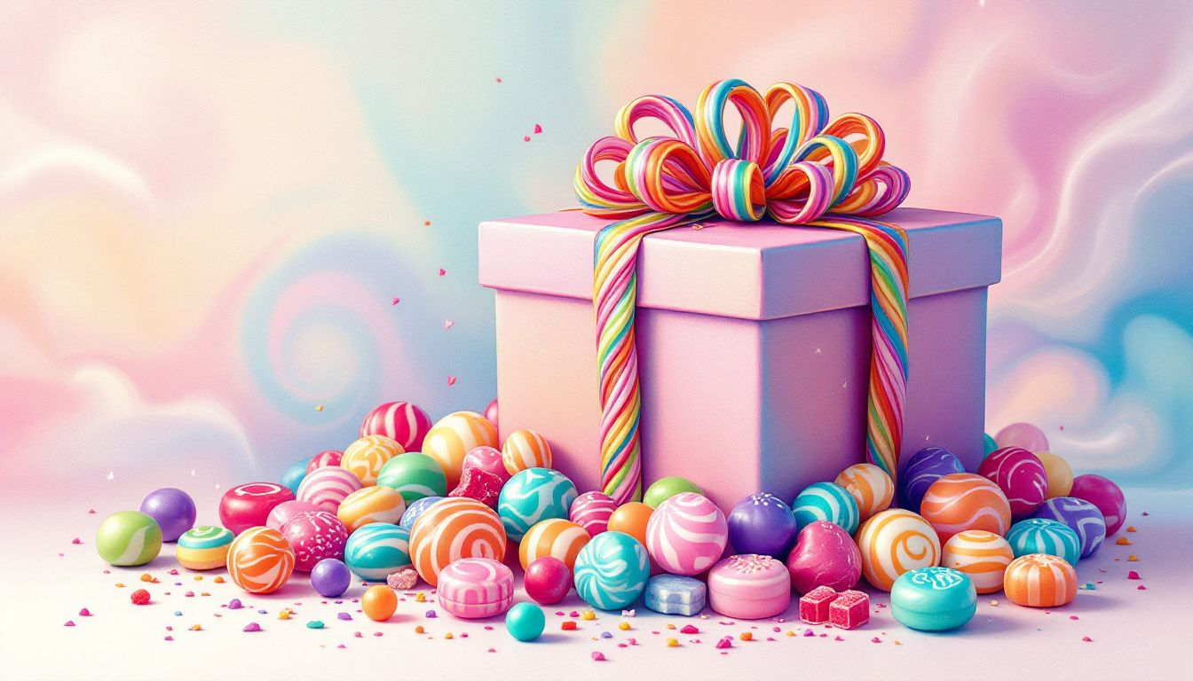 Kosz prezentowy dla mężczyzn z wykwintnymi słodyczami.