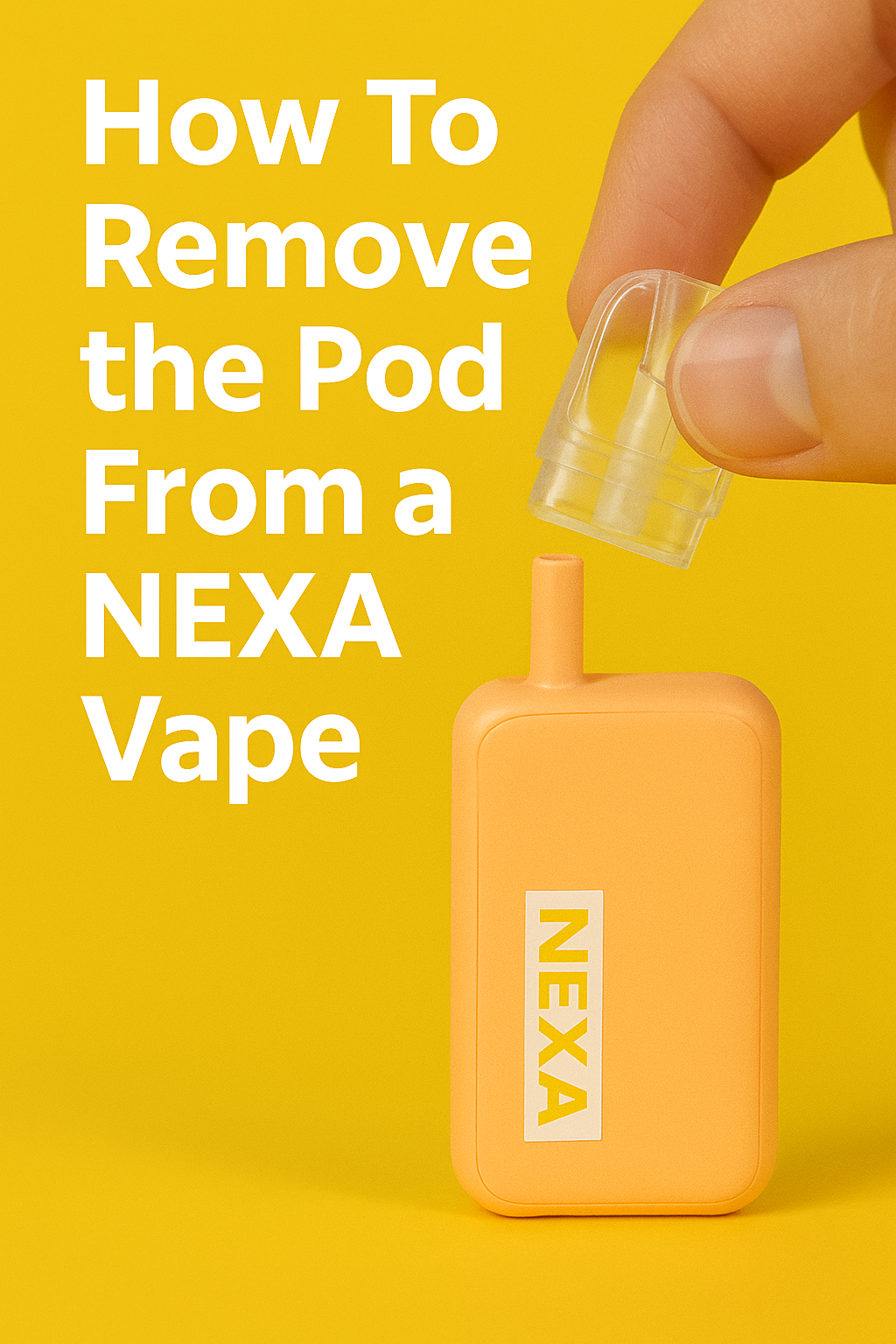 how to remove pod