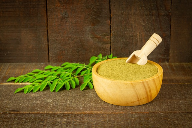 moringa, powder, leaves