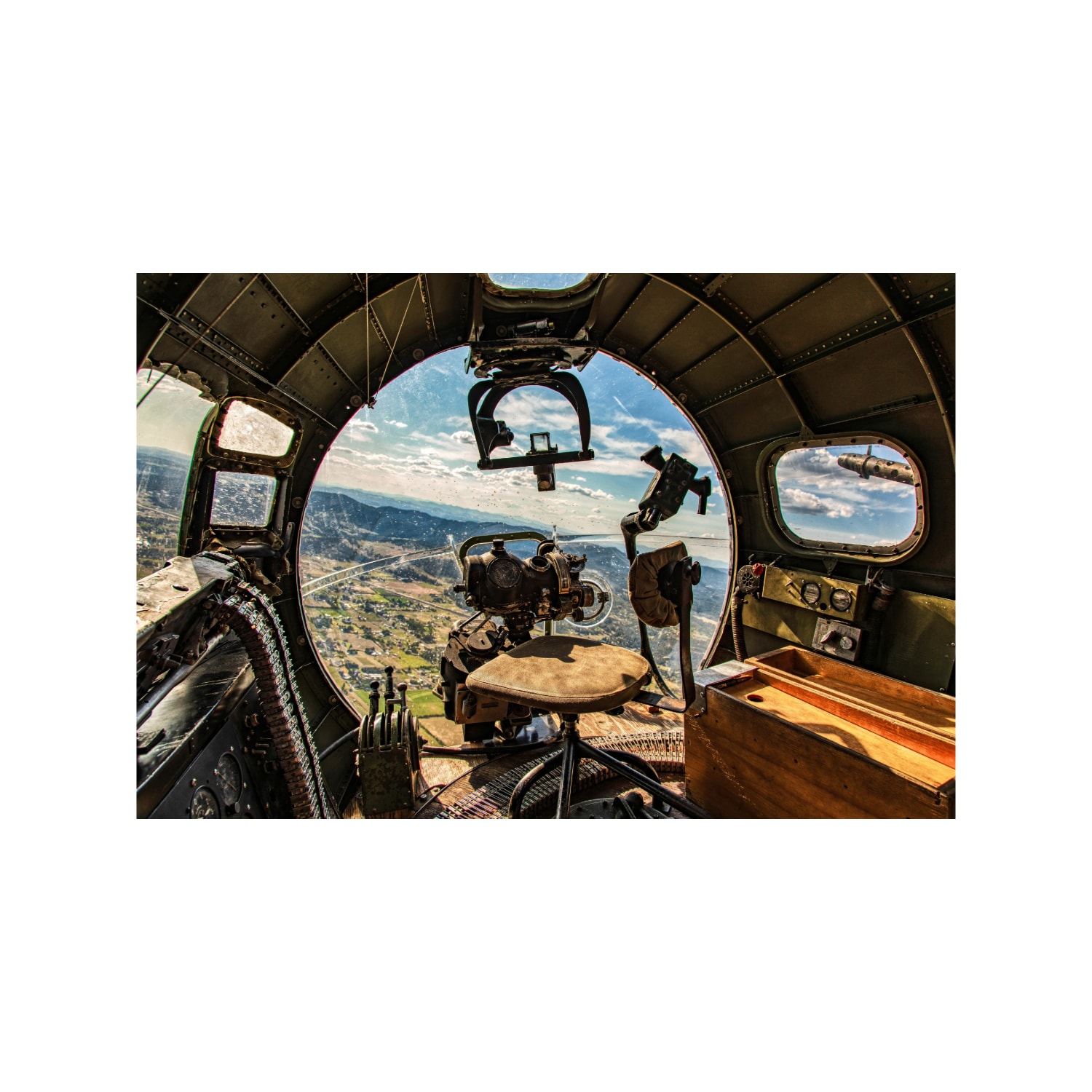 army air forces tail gunner in the second world war