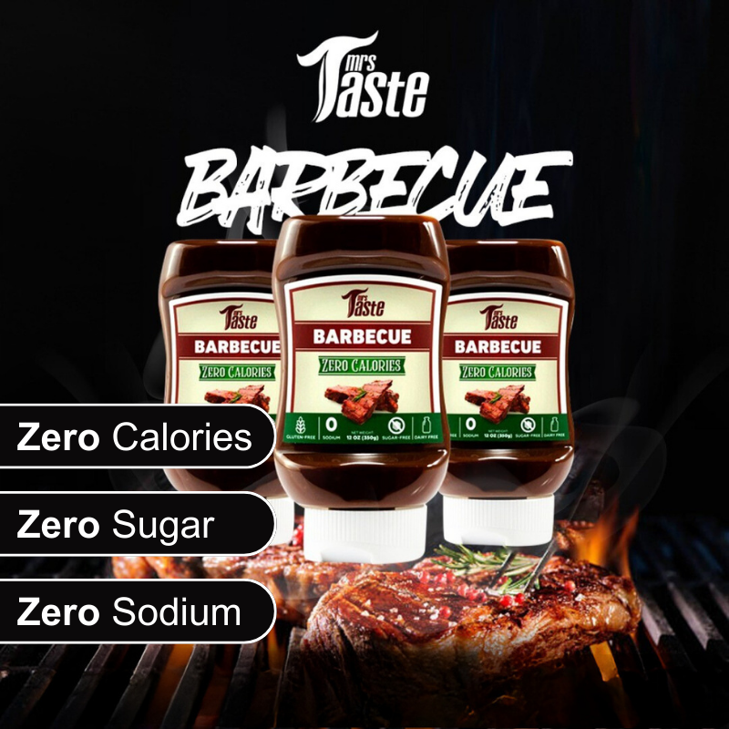 Image of zero-calorie barbecue sauce that accommodates various dietary restrictions.