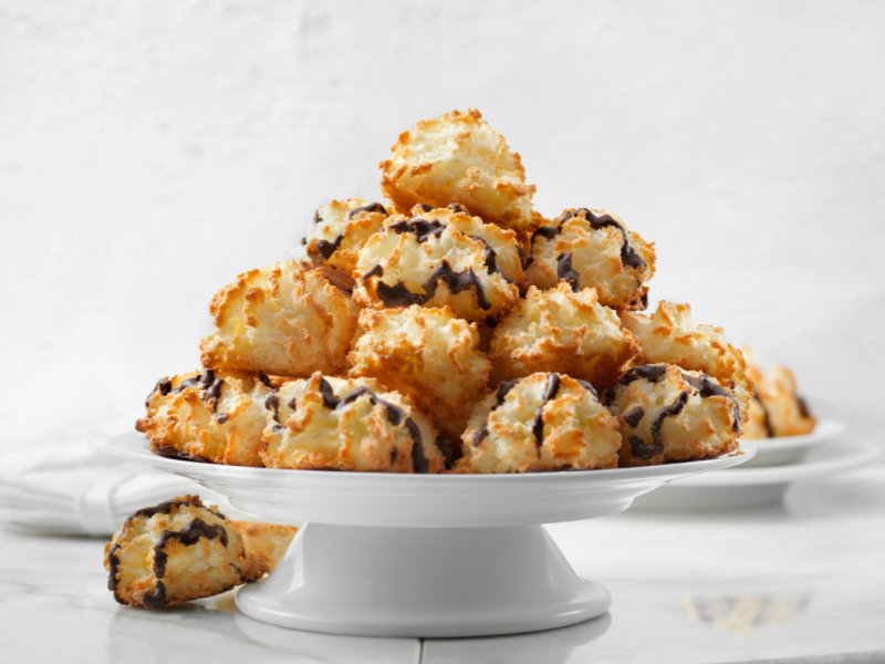 Coconut Macaroons - Gluten-Free Christmas Cookies