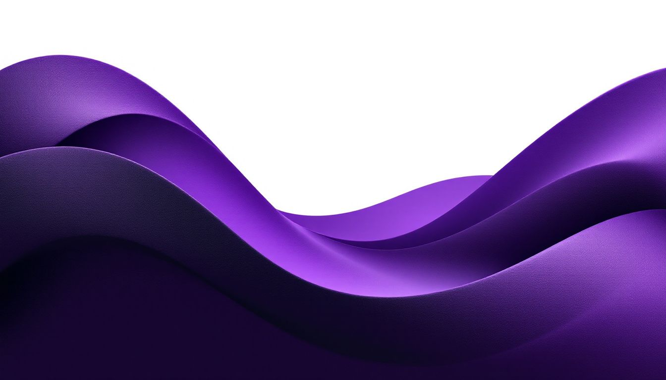 A cautionary graphic on when not to use purple in branding.