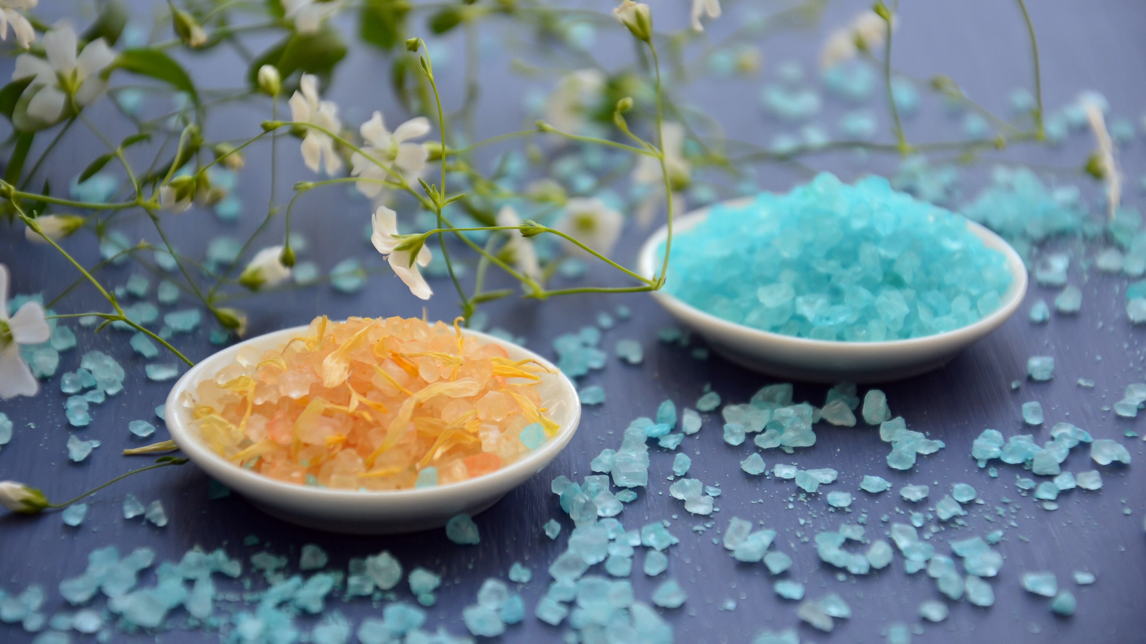 scented bath salts