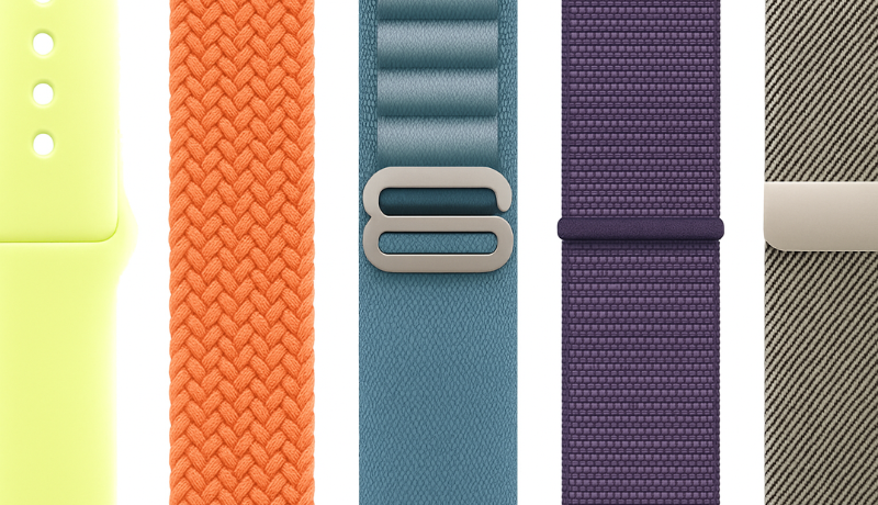 Fine woven water resistant bands