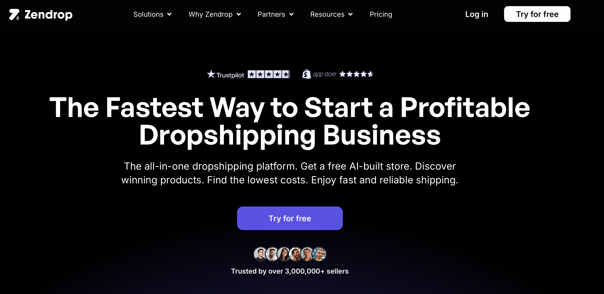 dropshipping companies for shopify - zendrop