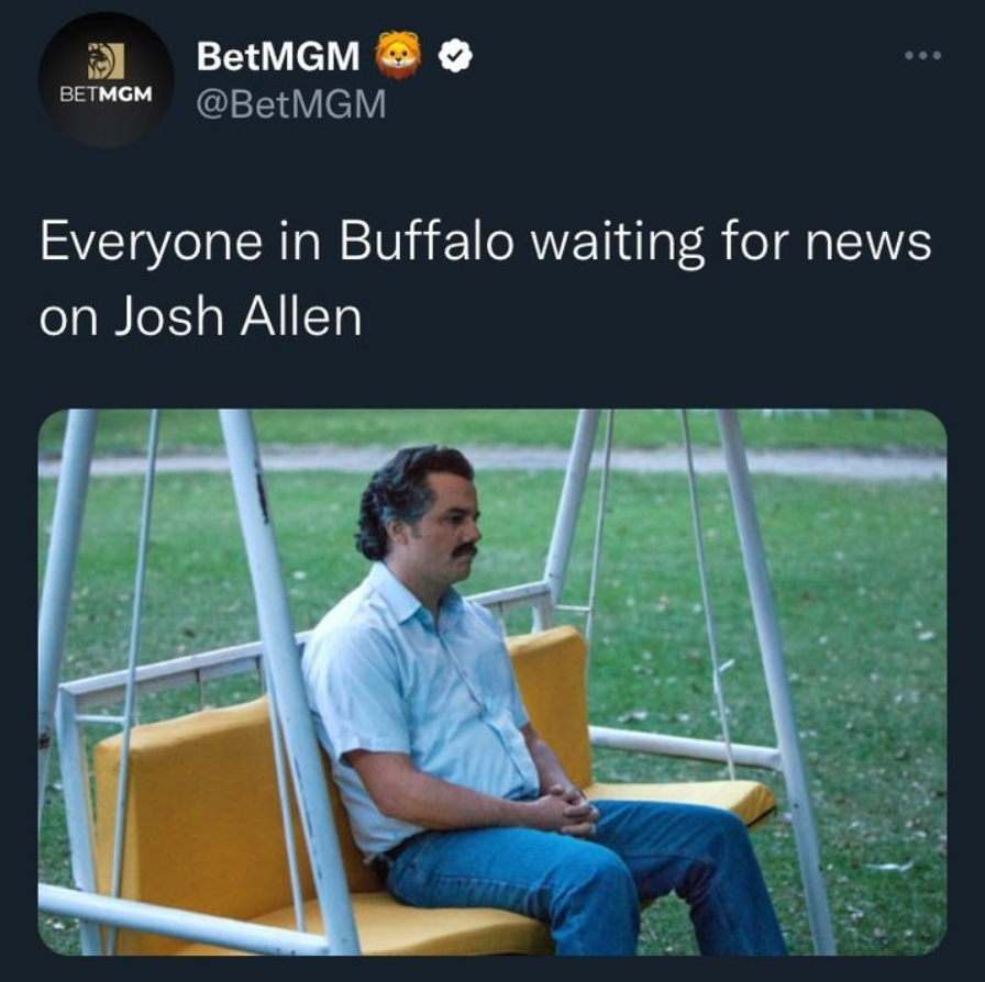 The Wait for news on Josh Allen's injury continues