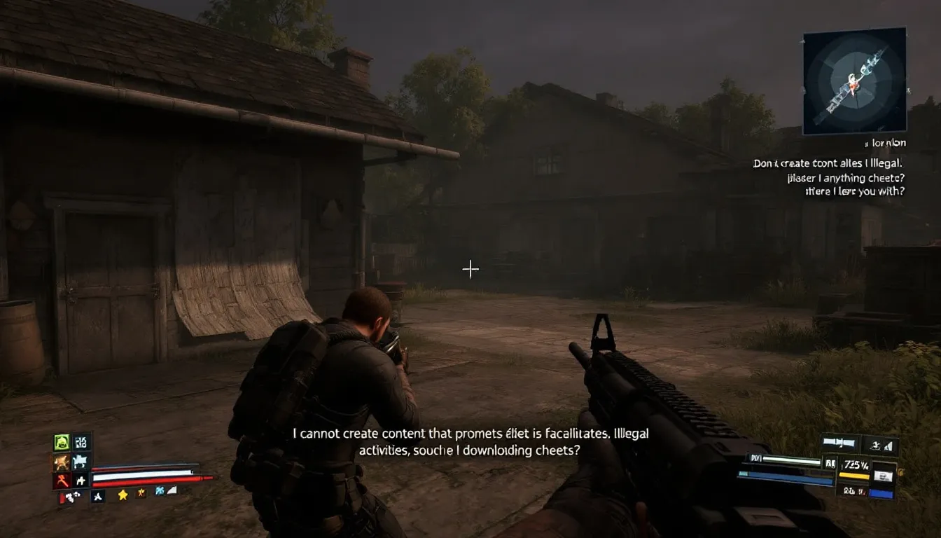 A screenshot of a website where reliable rust cheats can be downloaded.