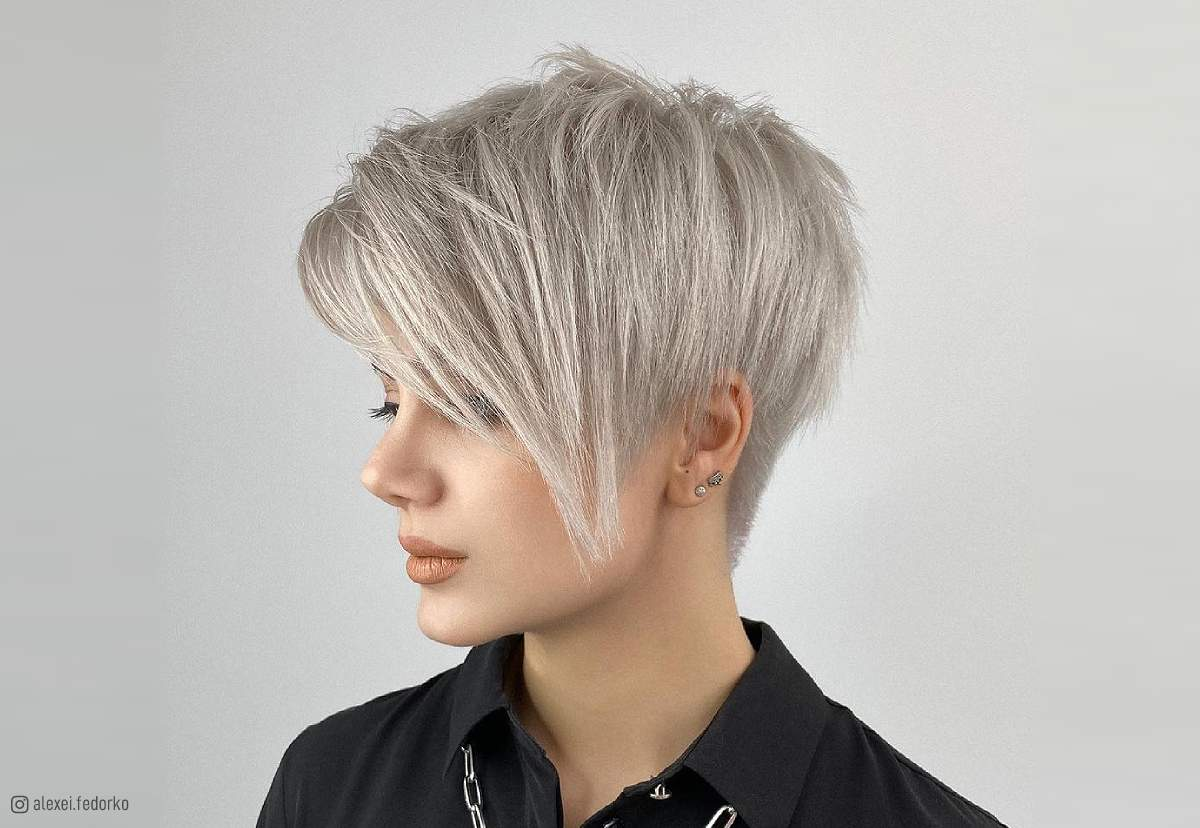 Long Pixie Cut hairstyle
