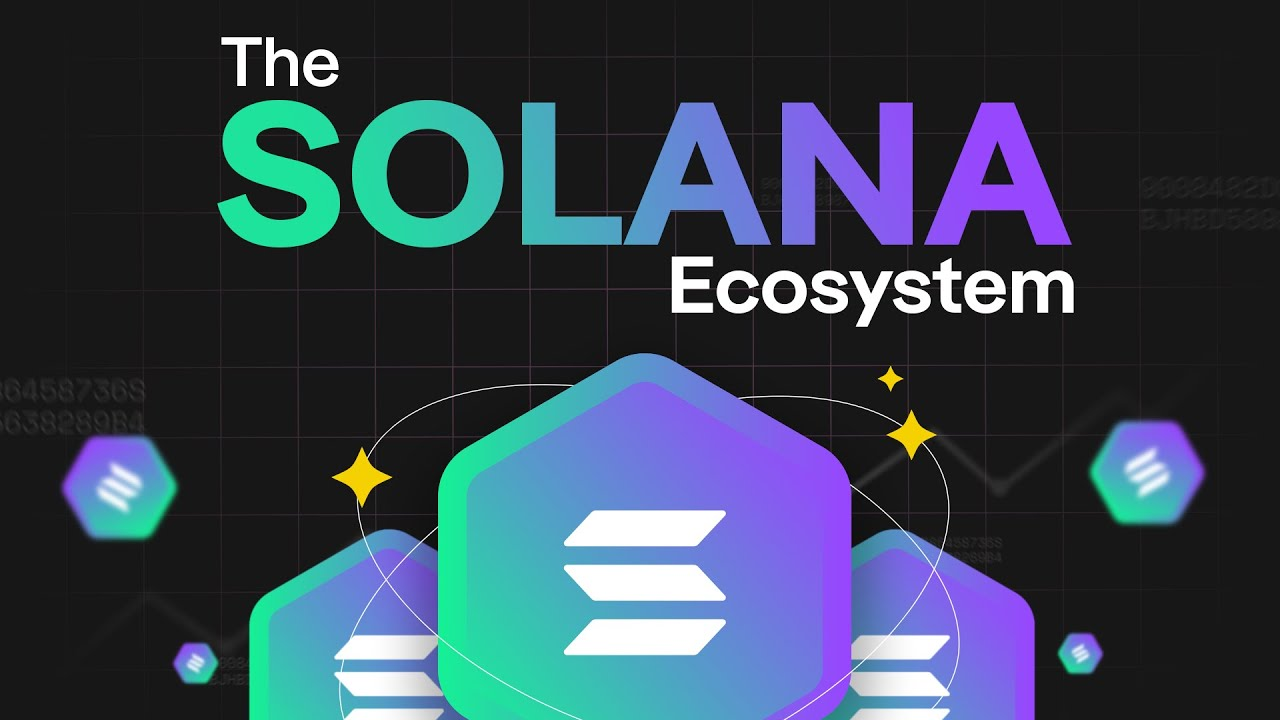 An overview of the Solana network showcasing its ecosystem.
