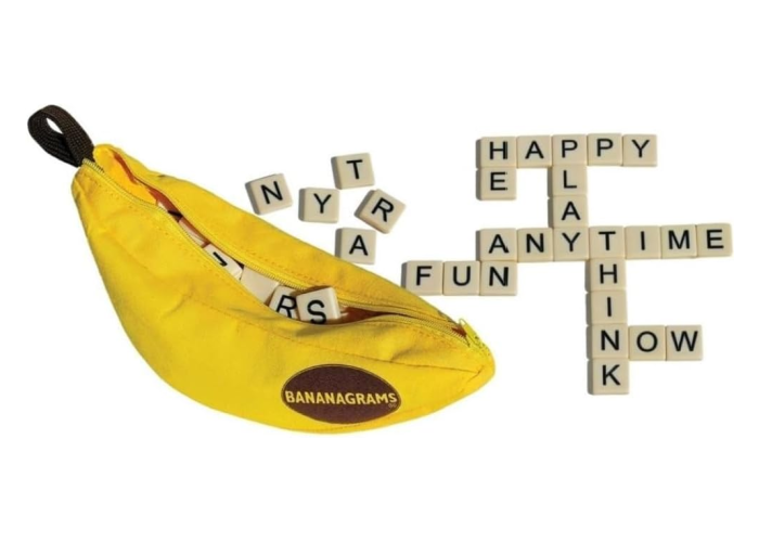 Bananagrams is a good game for children