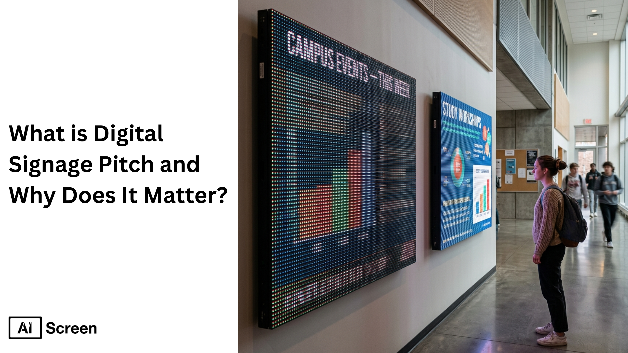 What is Digital Signage Pitch and Why Does It Matter? 1 digital signage pitch