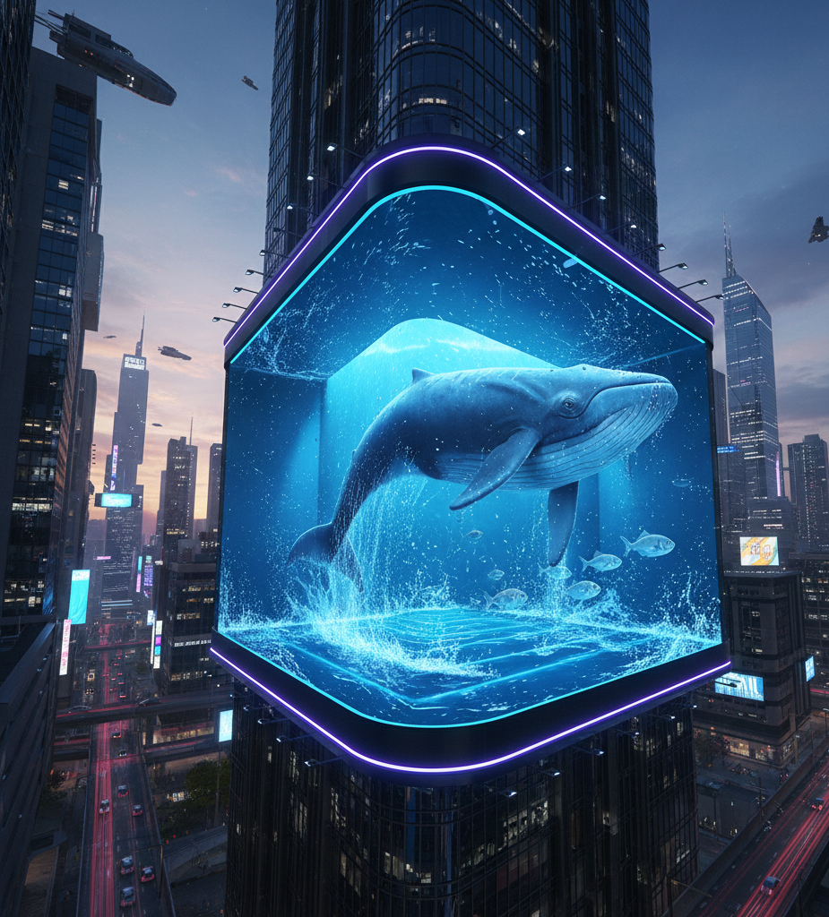 3d outdoor digital billboards anamorphic led displays