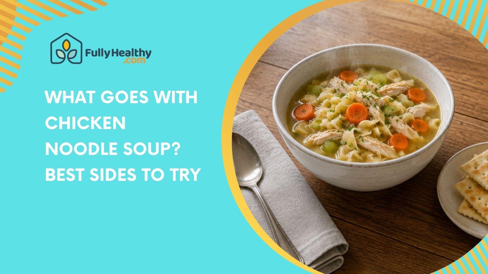 What Goes With Chicken Noodle Soup? Best Sides to Try