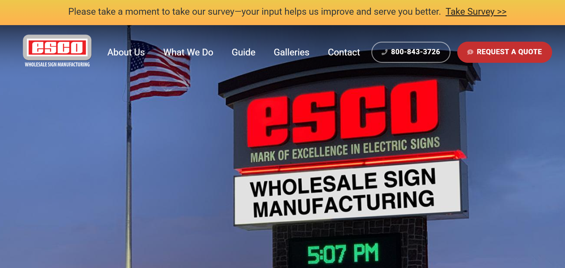 yesco led business signs & maintenance services