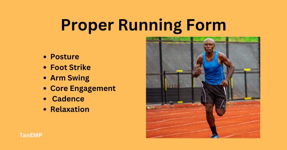 proper running form and technique