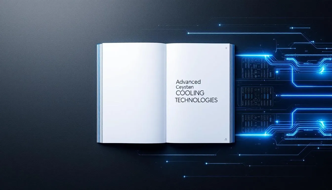 Advanced cooling technologies in a data center addressing growing power demands.