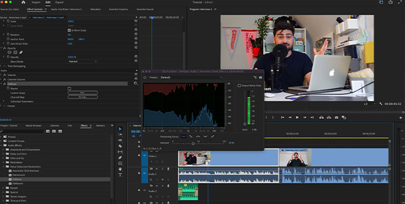 How to Remove Background Noise in Premiere Pro