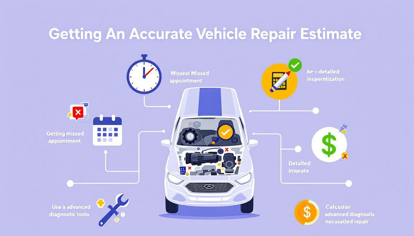 An overview of getting an accurate vehicle repair estimate.