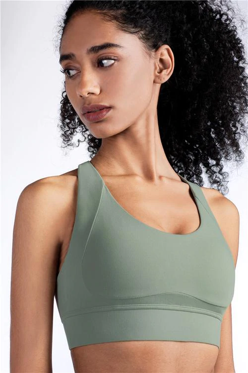 High Impact Buttery Soft Winsome Sports Bra With Clasps