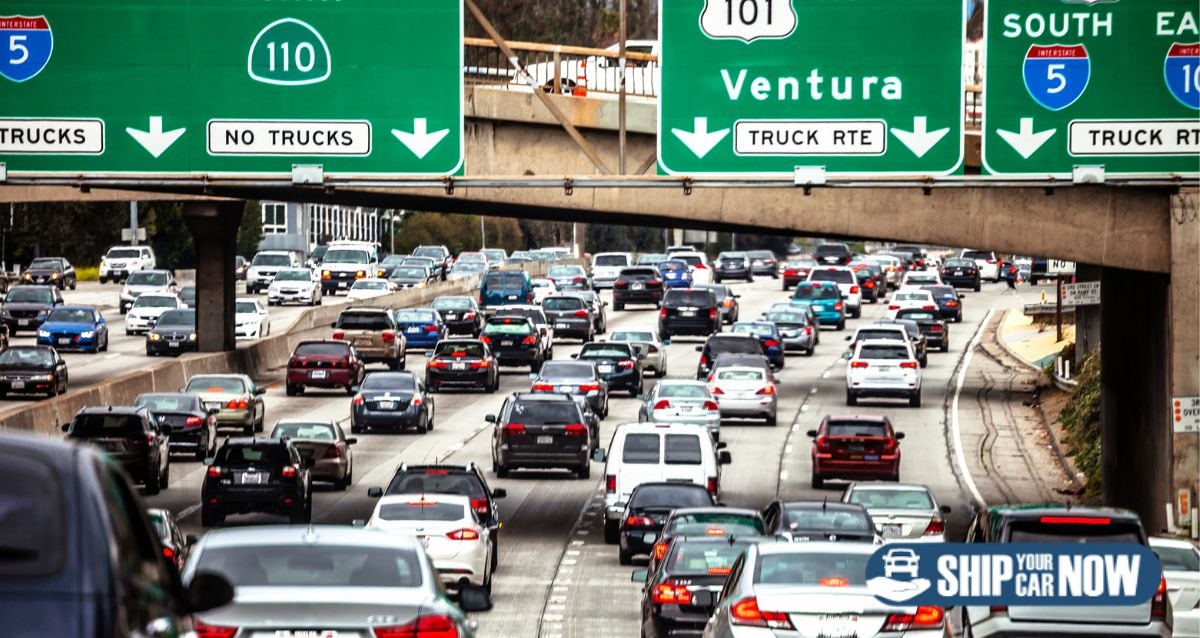Vehicle transport in and out of Los Angeles CA