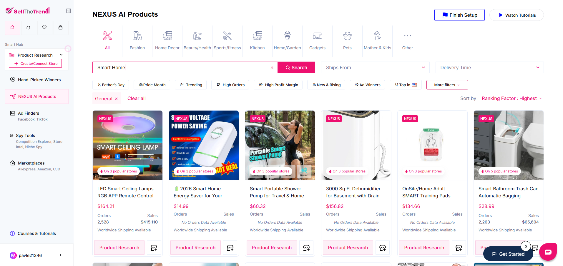 sell the trend smart home