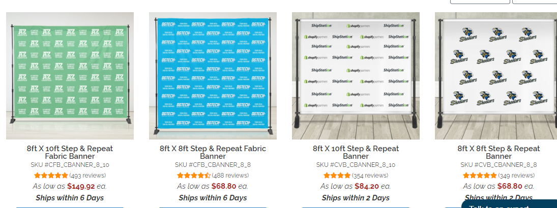 fabric banners